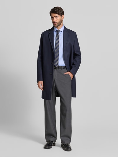 Christian Berg Men Regular fit zakelijk overhemd met extra lange mouwen Bleu - 1