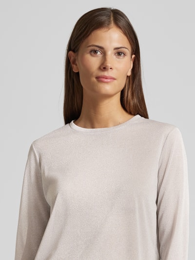 MaxMara Leisure Longsleeve mit Rundhalsausschnitt Modell 'PRUGNA' Rose 3