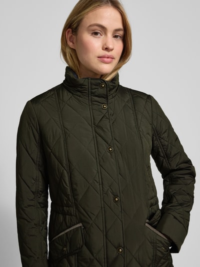 Gil Bret Steppjacke mit Kapuze und Pattentaschen Oliv 3