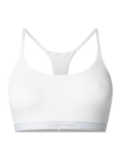 Calvin Klein Underwear Bustier aus Modal-Elasthan-Mix  Weiss 2