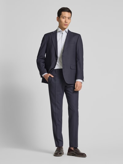 Profuomo Regular Fit Business-Hemd mit Haifischkragen Modell 'Cutaway' Blau 1