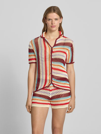 Topshop Strickjacke mit Kapuze Modell 'GERDI' Ecru 4