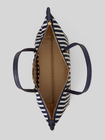 Lauren Ralph Lauren Shopper mir Logo-Applikation Dunkelblau 5