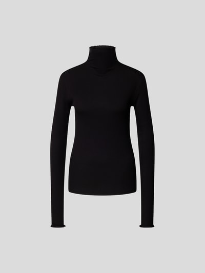 Filippa K Longsleeve in Ripp-Optik Black 2