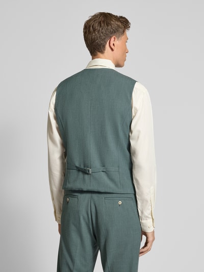 MCNEAL Slim Fit Weste mit Kleinstruktur Lind 5