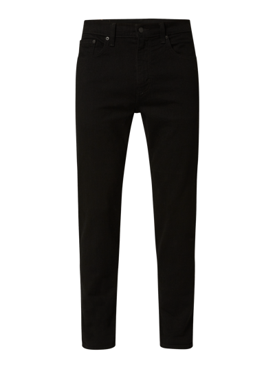 Levi's® Jeansy o kroju regular tapered fit z dodatkiem streczu Czarny 2