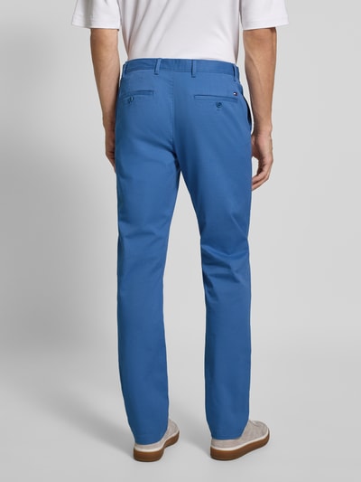 Tommy Hilfiger Straight fit chino van katoenmix Blauw - 5