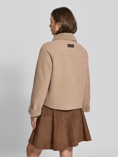 Marc O'Polo Regular Fit Blouson in Cord-Optik Taupe 5
