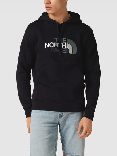 The North Face Hoodie met labelstitching, model 'Drew' Zwart - 4