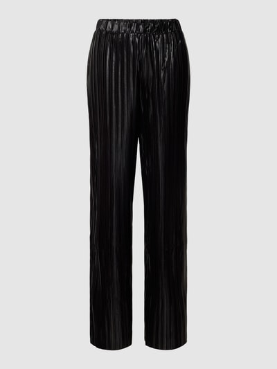 Selected Femme Stoffen broek met plissévouwen Zwart - 2