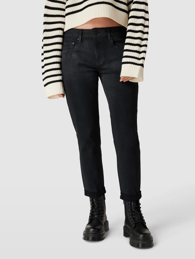 G-Star Raw Boyfriend Jeans im Used-Look Modell 'Kate' Black 4