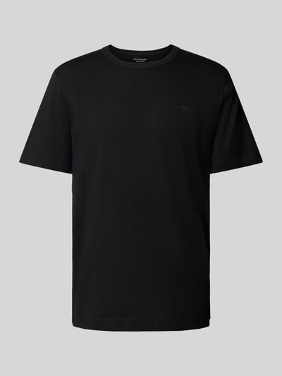 Tom Tailor Regular Fit T-Shirt aus reiner Baumwolle Black 2