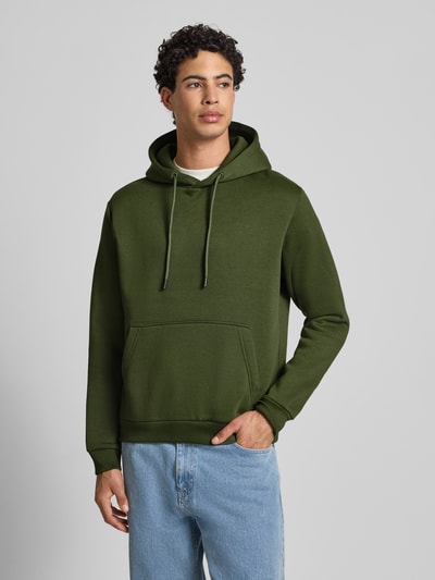 Jack & Jones Bluza z kapturem model ‘BRADLEY’ Oliwkowy 4