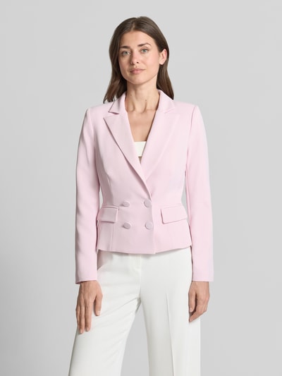 Rinascimento Blazer met reverskraag en dubbele knoopsluiting Roze - 4