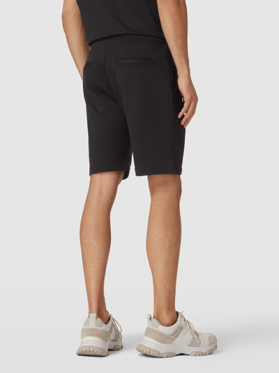 Iceberg Sweatshorts mit Label-Print Modell 'BERMUDA' Schwarz 5