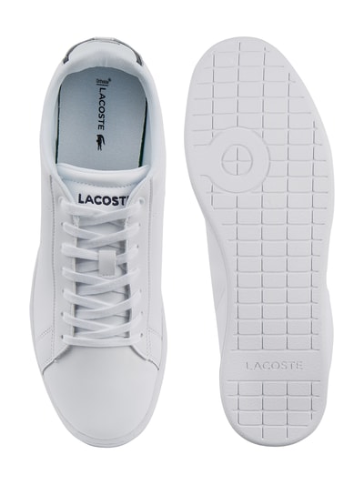 Lacoste Sneakersy skórzane „Carnaby” Biały 5