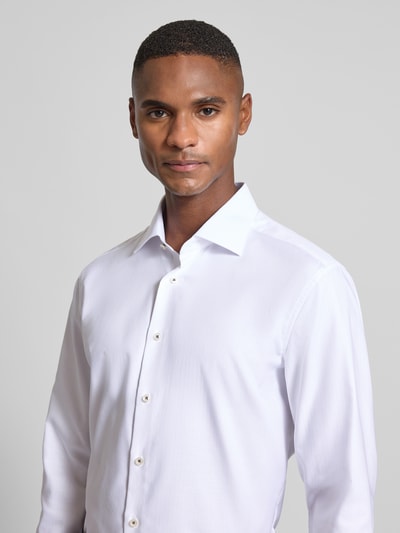 ETERNA Slim Fit Business-Hemd mit Kentkragen Weiss 3