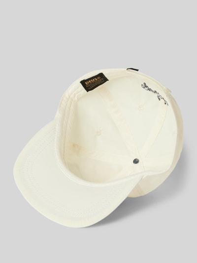 DEUS EX MACHINA Cap mit Label-Patch Beige 2