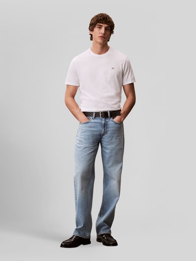 Calvin Klein Jeans Regular Fit Jeans aus reiner Baumwolle Hellblau 1
