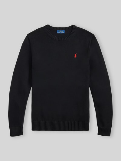 Polo Ralph Lauren Relaxed Fit Pullover aus reiner Baumwolle Black 2