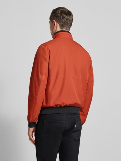MCNEAL Regular Fit Jacke mit Stehkragen Rostrot 5
