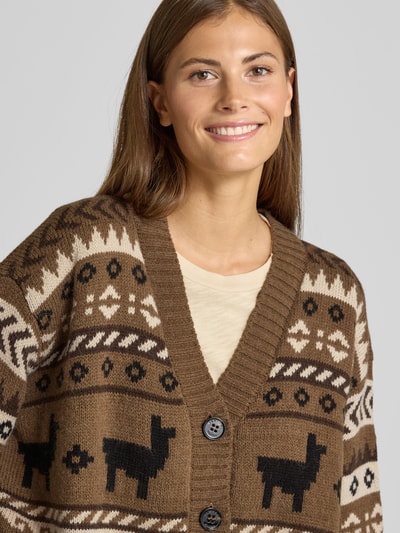 Weekend Max Mara Loose fit gebreid jack met alpacawol Camel - 3