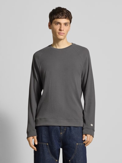CHAMPION Sweatshirt mit Rundhalsausschnitt Anthrazit 4