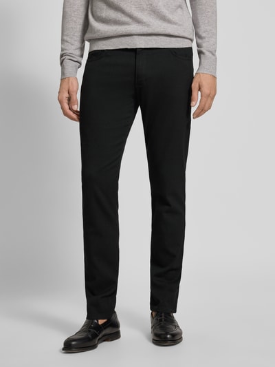 bugatti Regular Fit Hose mit Viskose-Anteil Modell 'Cordoba' Dunkelgruen 4