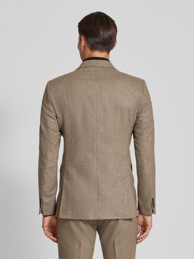 Tiger Of Sweden Sakko aus Lammshearling mit Reverskragen Modell 'Justin' Beige 5