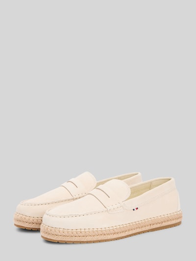 Tommy Hilfiger Loafer aus echtem Veloursleder Beige 2