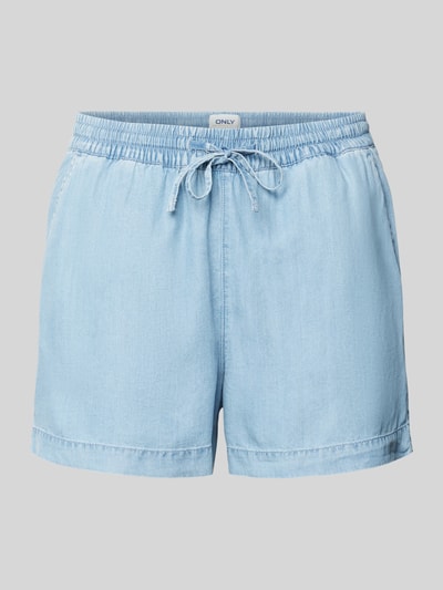 Only Regular Fit Shorts mit Tunnelzug Modell 'PEMA' Blau 2