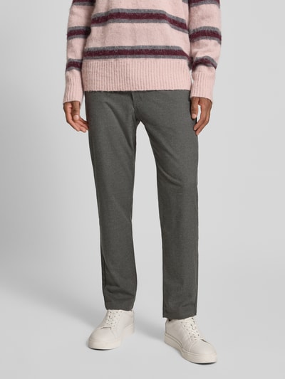 BOSS Orange Tapered Chino mit Viskose-Anteil Modell 'CHINO-TAPERED' Anthrazit 4