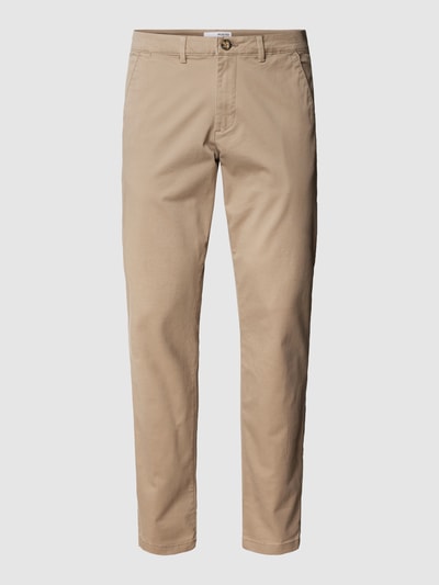 SELECTED HOMME Slim fit chino in effen design, model 'NEW Miles' Beige - 2