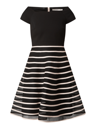 Jake*s Cocktail Cocktailkleid mit Rockteil aus Mesh Black 2