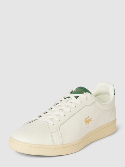 Lacoste Leren sneakers met labeldetails, model 'CARNABY PRO' Offwhite - 1