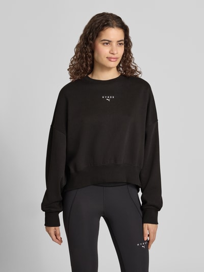 PUMA Regular Fit Sweatshirt aus Baumwoll-Mix PUMA X HYROX Black 4