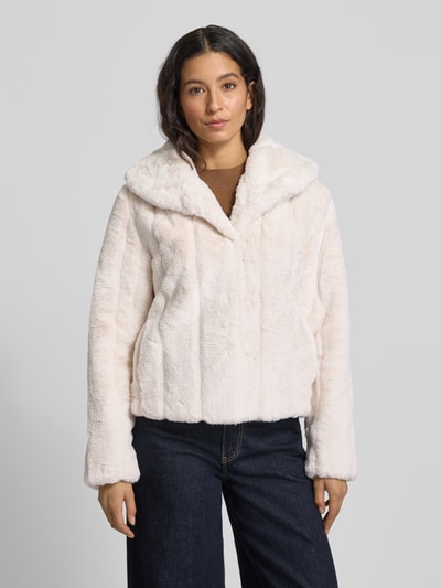 Guess Jacke aus Kunstfell Modell 'NEW SOPHY' Offwhite 4