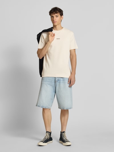 Balr. Regular Fit T-Shirt aus Baumwoll-Mix Offwhite 1