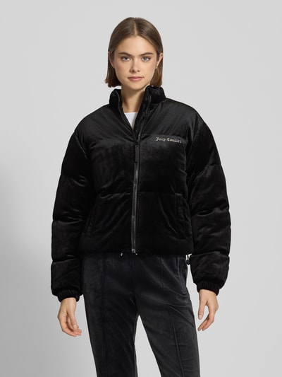 Juicy Couture Kurtka z obszyciem kamieniami stras model ‘MARGO’ Czarny 4