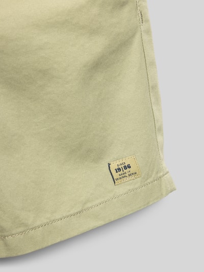 Name It Szorty z dzianiny dresowej z wpuszczanymi kieszeniami model ‘KMRYAN’ Trzcinowy 2