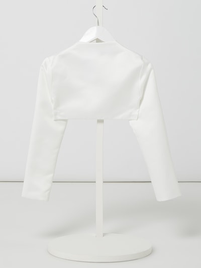 Happy Girls Bolero aus Satin Offwhite 3