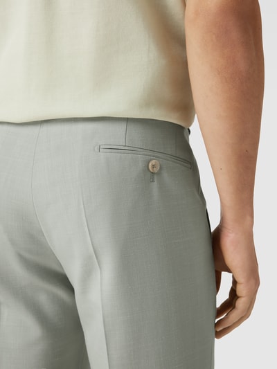 Baldessarini Pantalon met fijn motief Lindegroen - 3