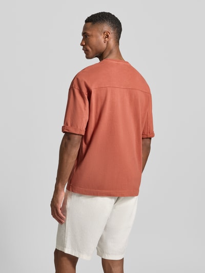 DRYKORN T-Shirt mit Rundhalsausschnitt Modell 'NOLIEN 10' Rostrot 5