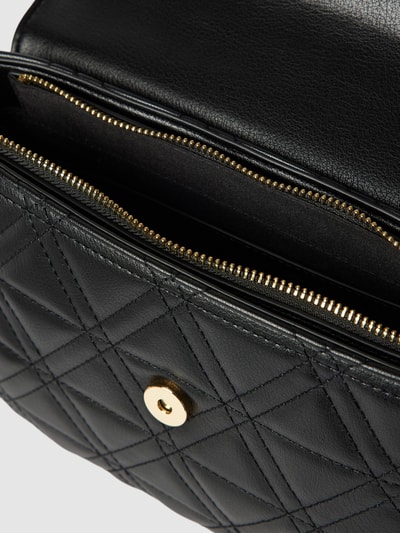 VALENTINO BAGS Umhängetasche mit Steppnähten Modell 'PALM' Black 4