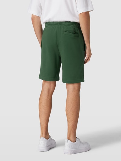 Lacoste Regular fit korte broek met elastische band Groen - 5