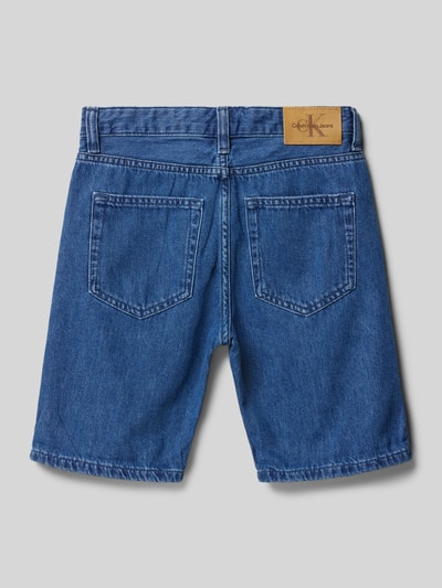 Calvin Klein Jeans Relaxed Fit Jeansshorts im 5-Pocket-Design Blau 3