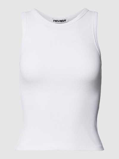 Review Basic Tanktop Weiss 2