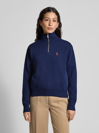 Polo Ralph Lauren Strickpullover mit gerippten Abschlüssen Marine 4