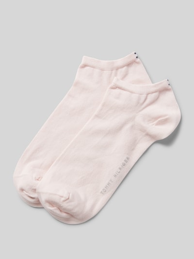 Tommy Hilfiger Sneakersocken mit Label-Schriftzug im 2er-Pack Rosa 1