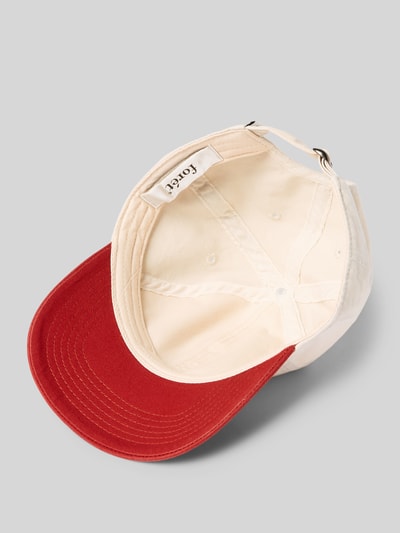 Forét Baseballpet met labelstitching, model 'HAWK' Offwhite - 2